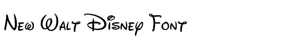 New Waltograph - Walt Disney font